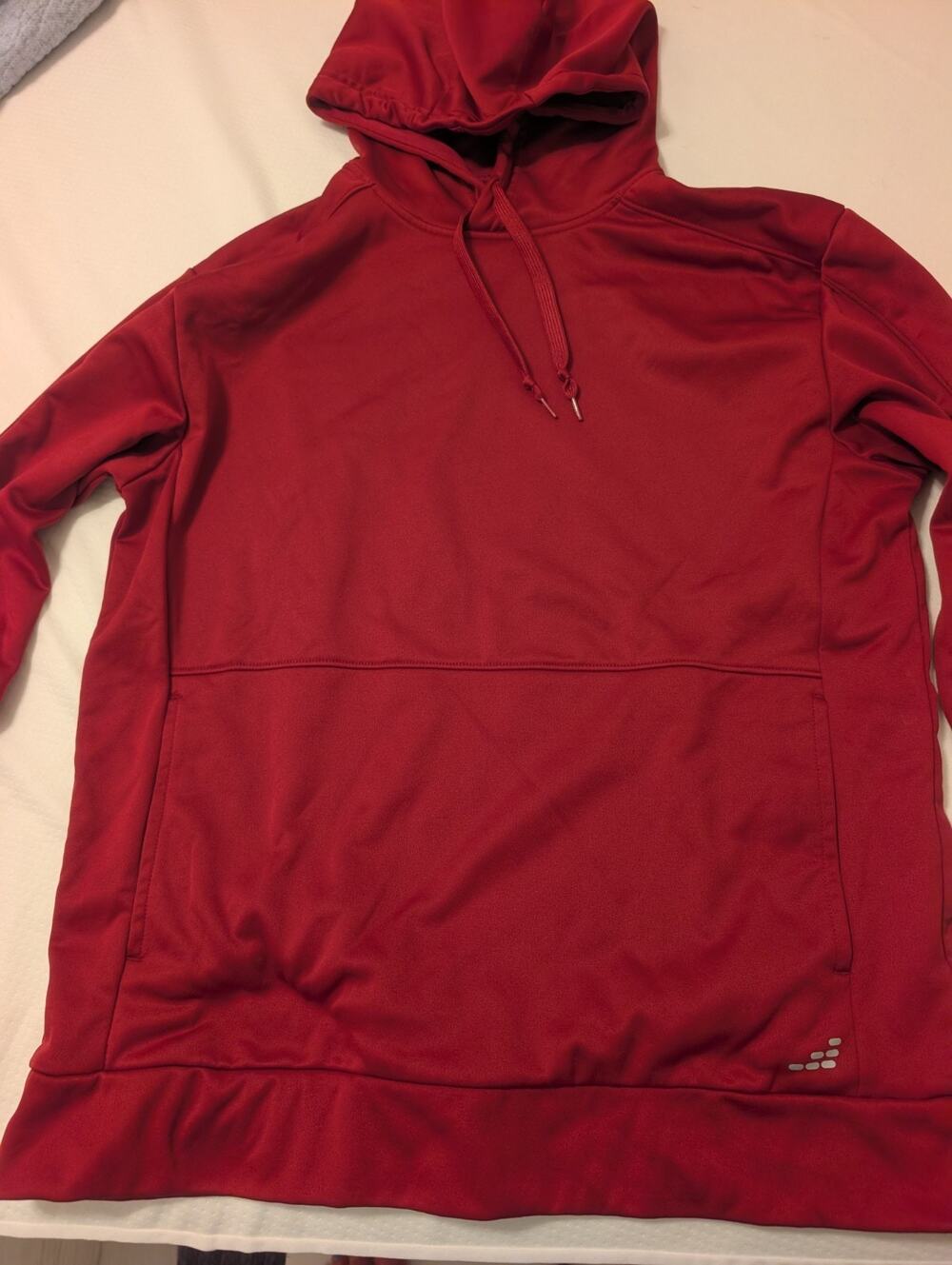 bcg Red Hoodie Sweatshirt Size Large Unisex